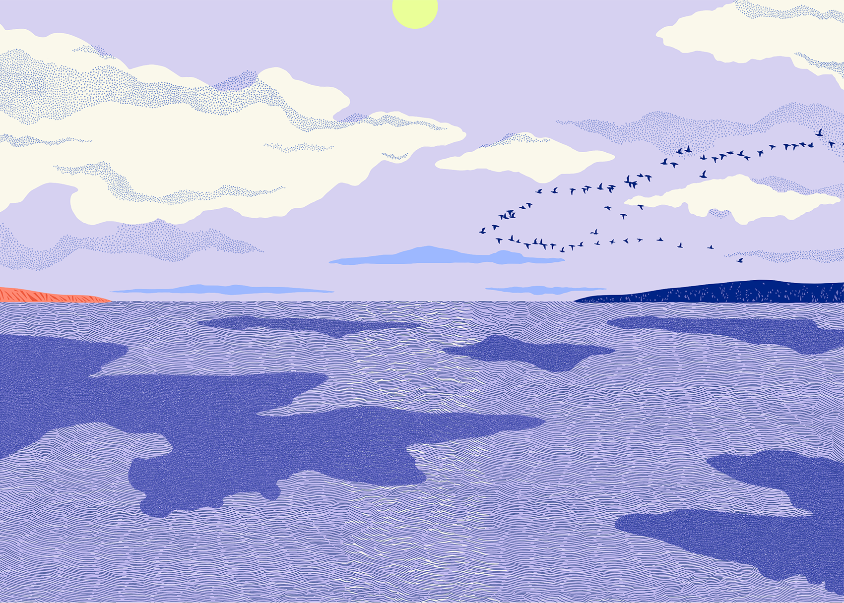 CLOUDS REFLECTION (Lienzo)